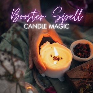 Booster Spell Candle Magic - empower your casting