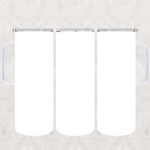 20oz Tumbler With Handle Mockup