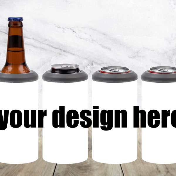 4 in 1 Can Cooler Mockup