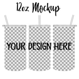 12oz Tumbler Mockup