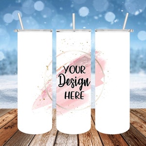 Modello di bicchiere sottile da 20 once: PNG completo (download digitale)