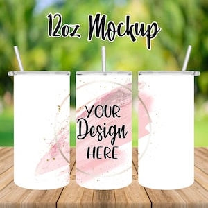 12oz Tumbler Mockup