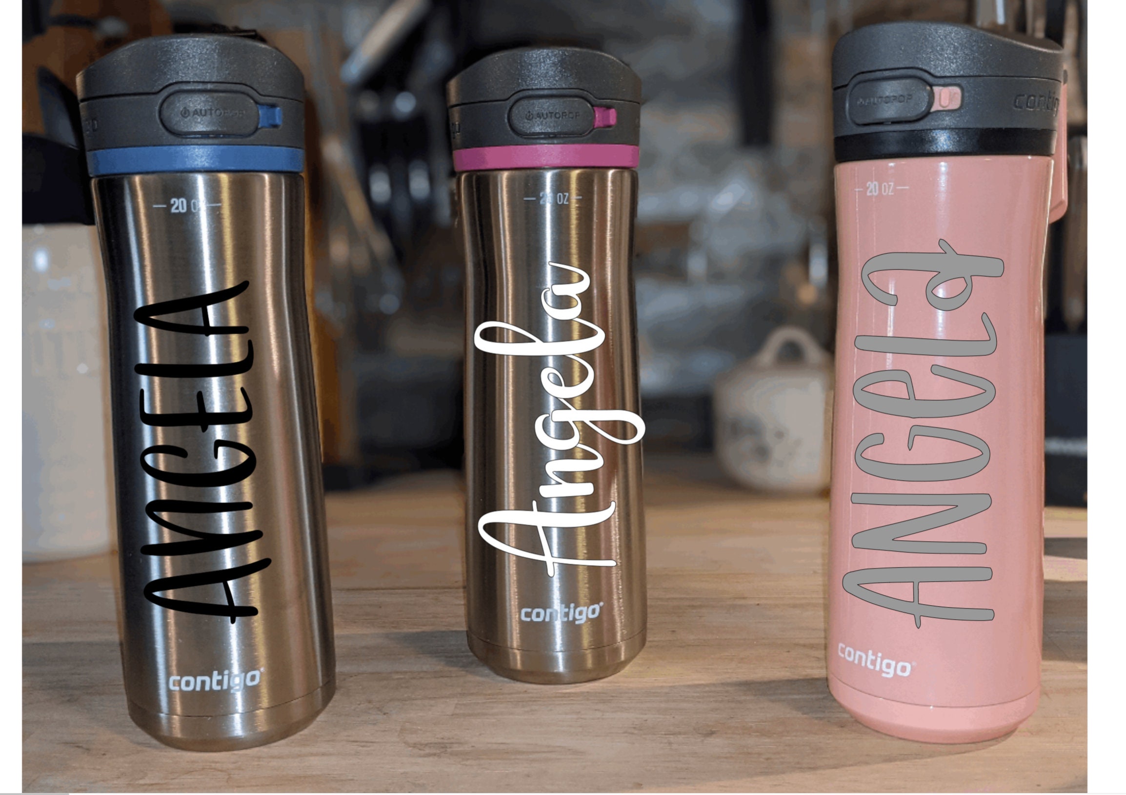 Contigo Couture Collection 20 Oz. Insulated Stainless Steel Water Bottle, Water  Bottles, Sports & Outdoors