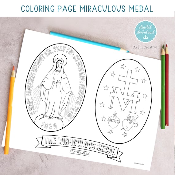 Children's Miraculous Medal - My Catholic Kids