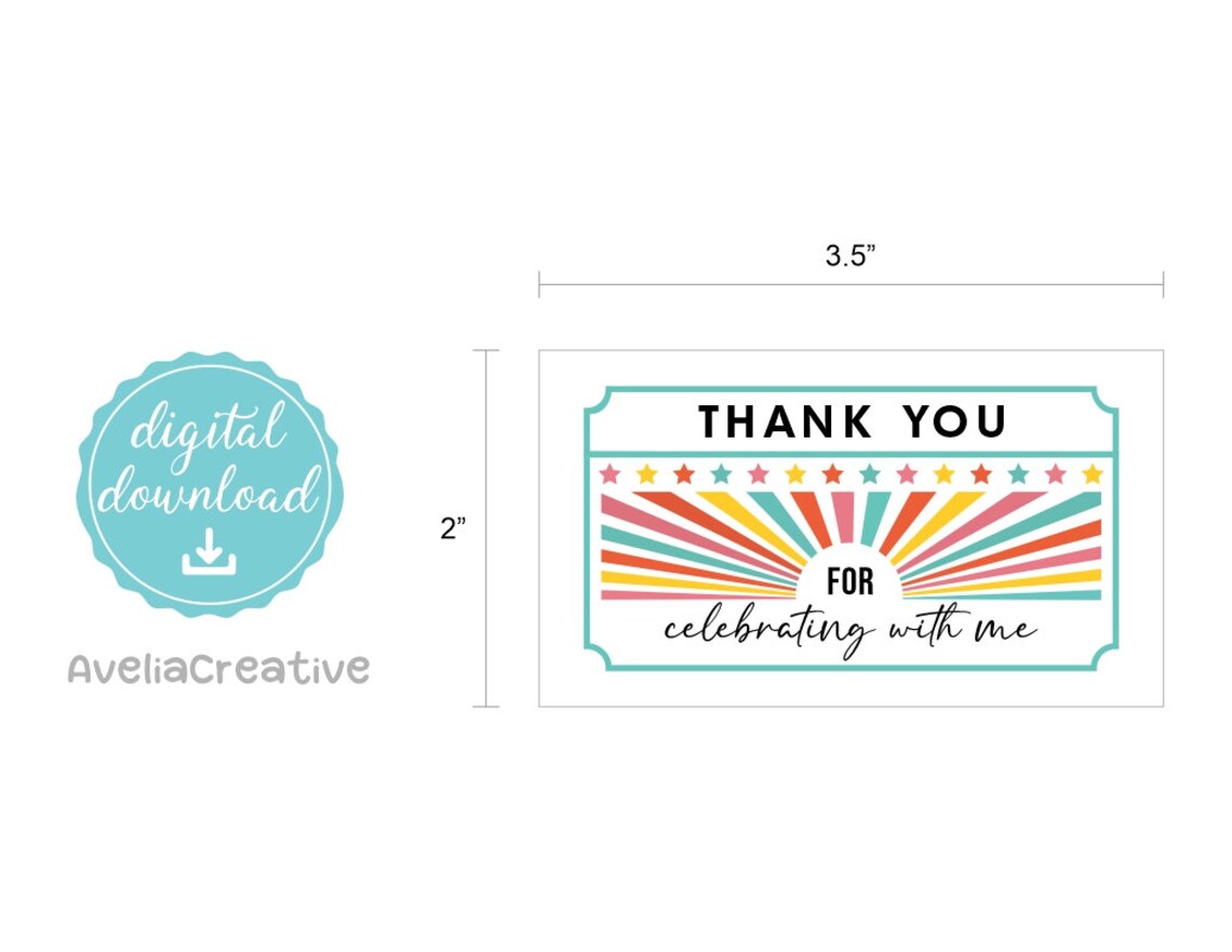 Movie Party Printable Gift Tags Instant Download Movie Night - Etsy Canada