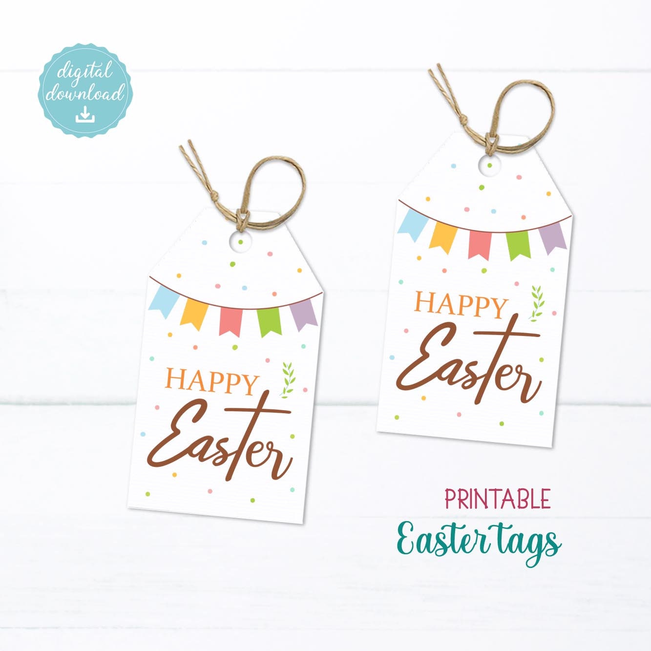 Happy Easter Printable Tags Instant Download Happy Easter Gift Tags Happy Easter Printable Tags Instant Download Happy Easter Gift Tags