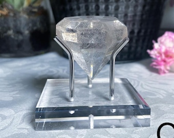 Diamante de cuarzo transparente - O32 O33 O34 O35