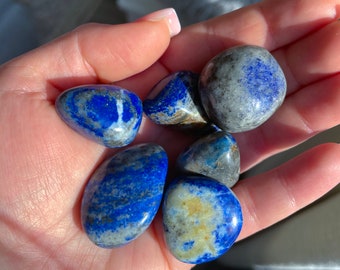 Sodalite Tumble Stones – Logic & Intuition Crystals