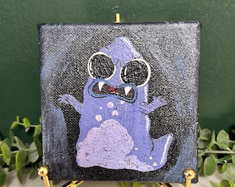 Evil Pupa - 4x4 Acrylic Canvas