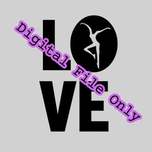 DMB Fire Dancer Love - Instant Digital Download Transparent PNG SVG Cut File