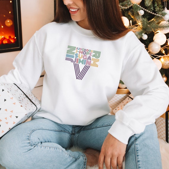 Sudaderas K-Pop BTS Jungkook Jin V RM J-Hope - Etsy España