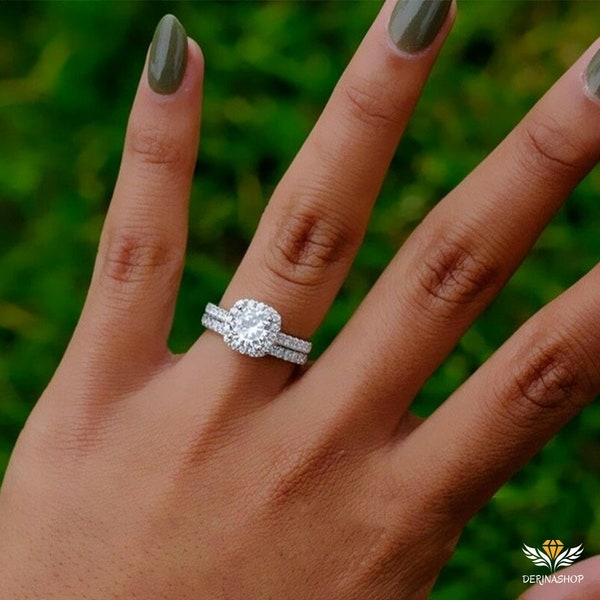 Wedding Ring Set Etsy