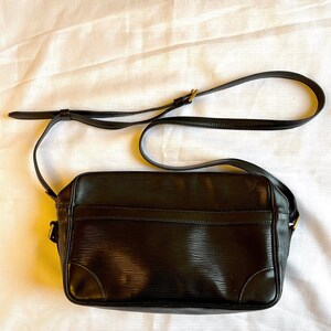 Louis Vuitton 1990s Louis Vuitton Black Epi Leather 