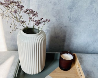 Minimalist tray, bamboo wood tray, boho style, WOODEN Serving Tray, Hand Painted Decorative Tray| Centerpiece Table Decor, handmade gift