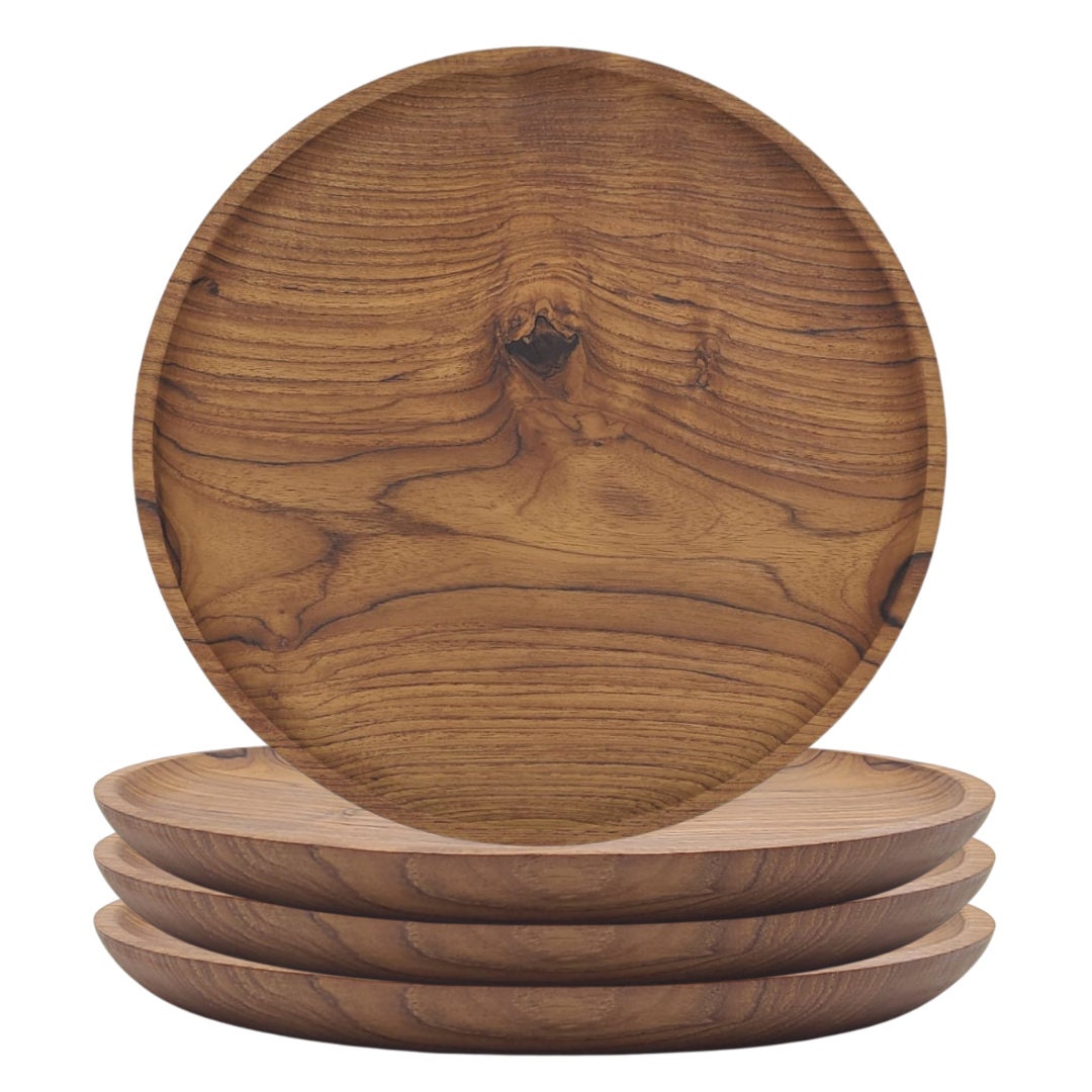 Assiettes En Bois De