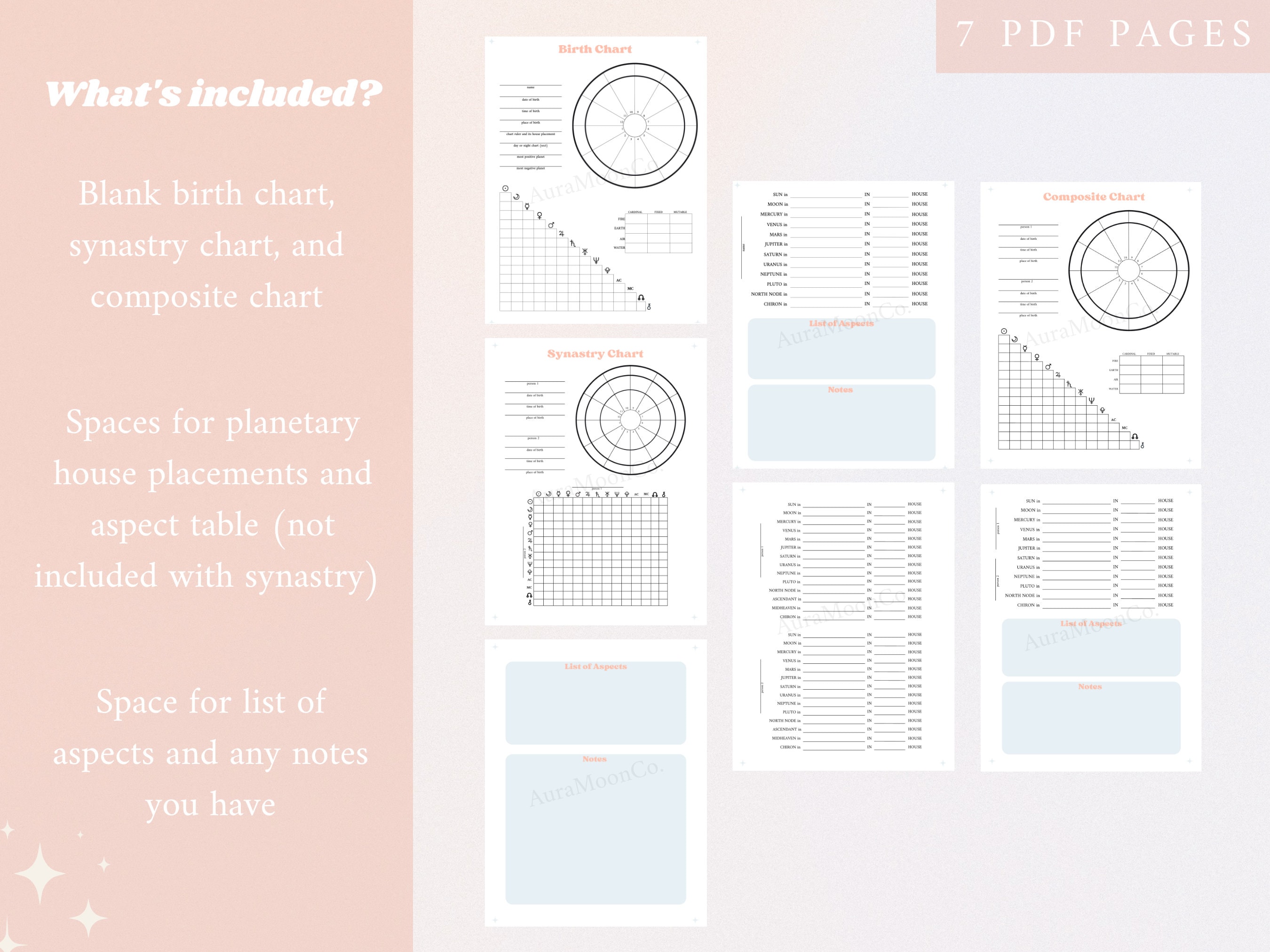 Printable Astrology Charts Templates Printable Synastry Composite Printable Astrology Charts Templates Printable Synastry Composite