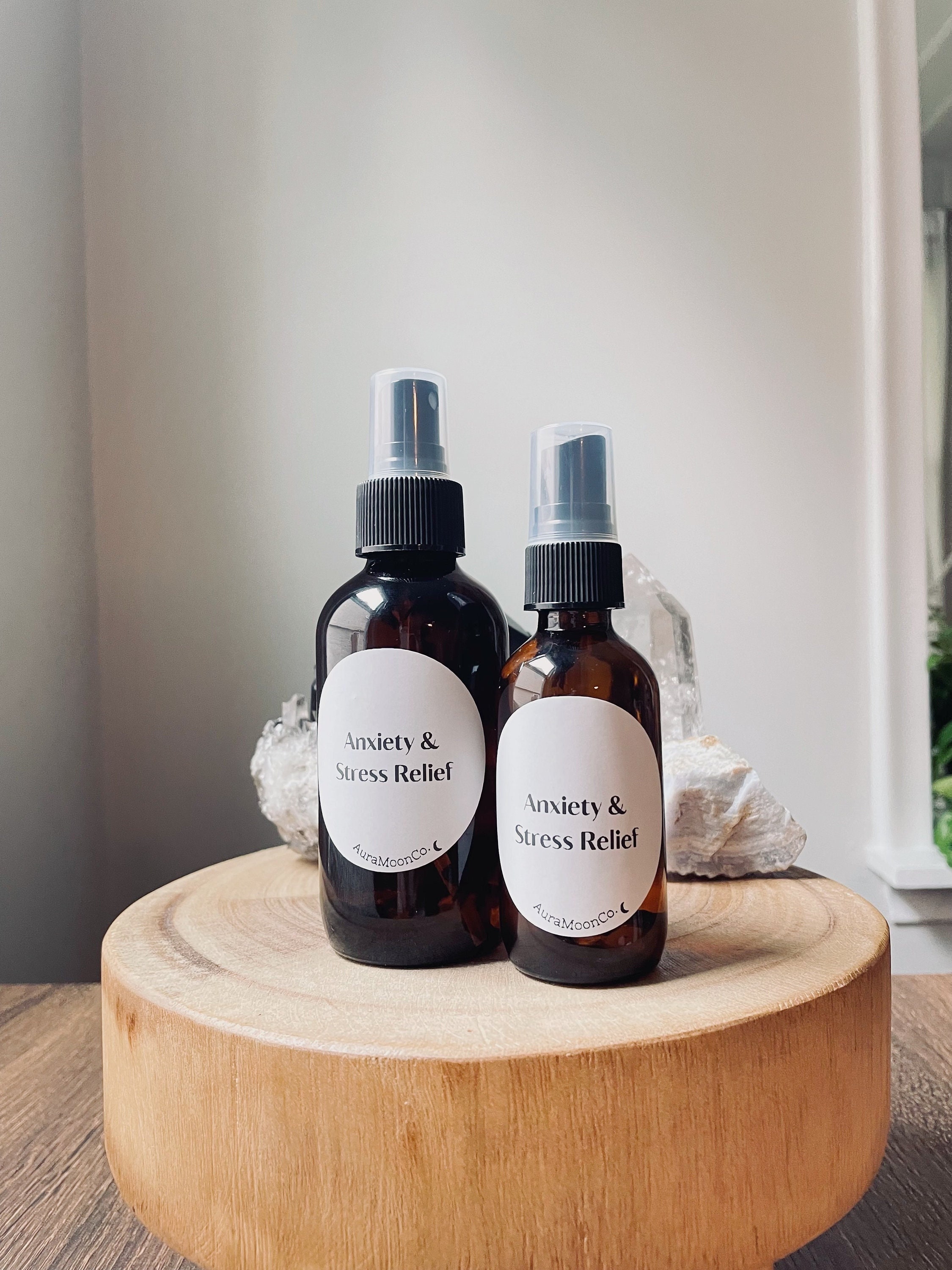 Picture of Crystal Anxiety & Stress Relief Spray | Anxiety Relief Spray | Crystal ...