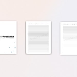 Printable Self Discovery Journal | PDF Healing Journal | Self Discovery ...