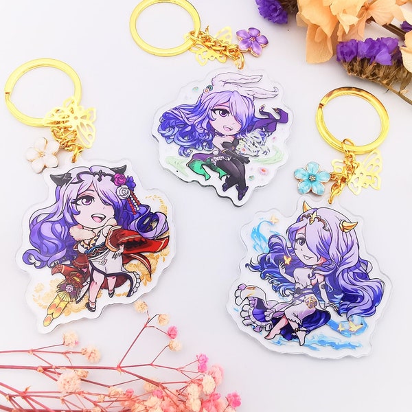 Camilla Fire Emblem Alts acrylic charms