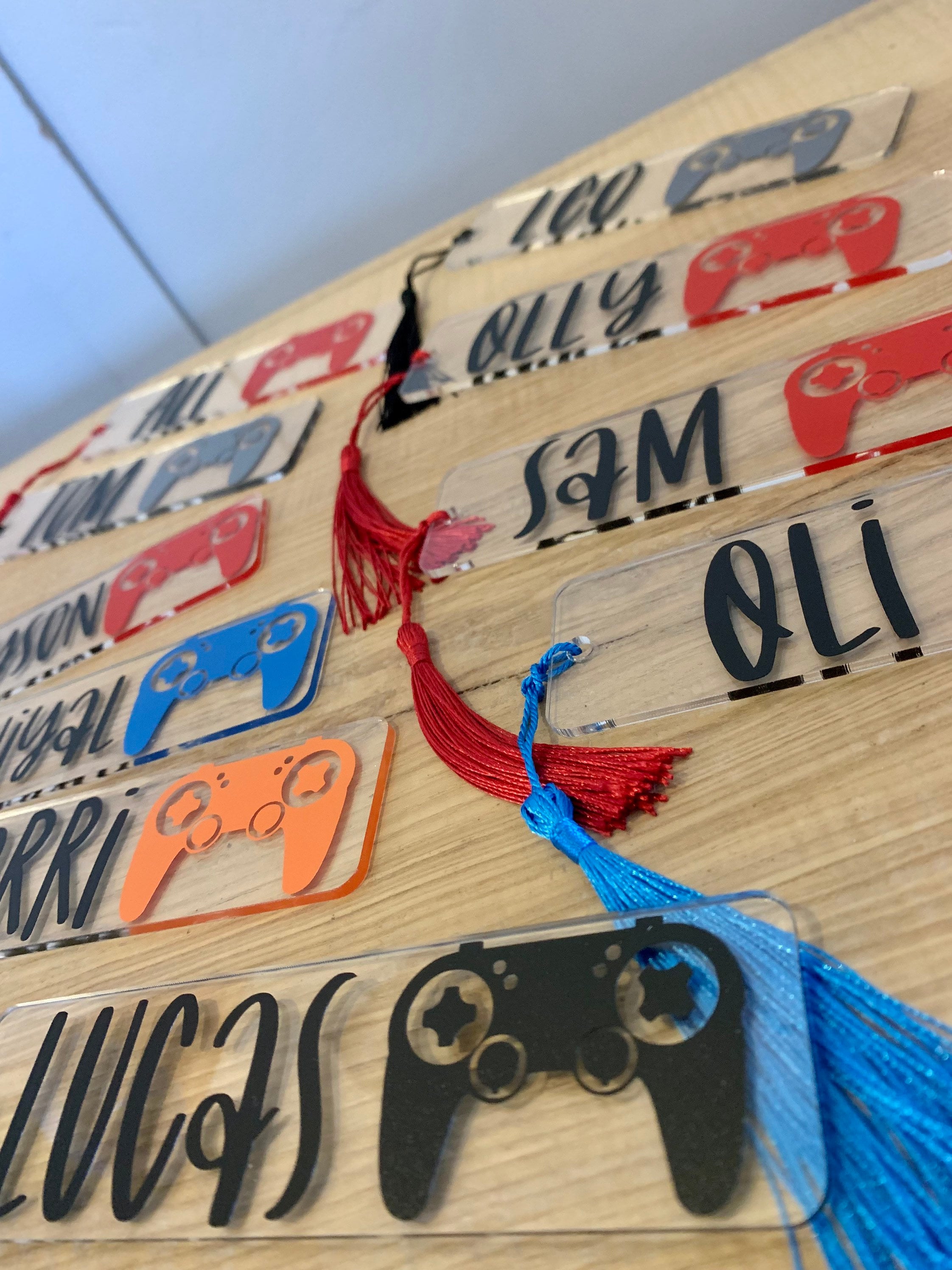 Game Bookmarklets Personalised Gaming Bookmark, Boys Design With Gaming Design With Games ...