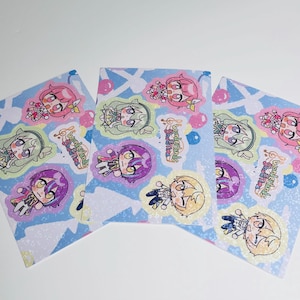Project Sekai Wonderlands x Showtime Sticker Sheet