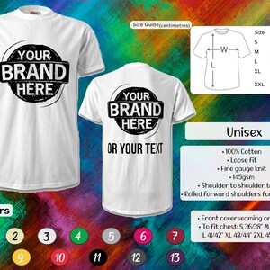 Custom Shirt, Custom Text Shirt, Custom T-shirt, Personalized T-Shirt, Personalized Shirt, Custom Unisex Shirts, Custom Logo T-Shirts