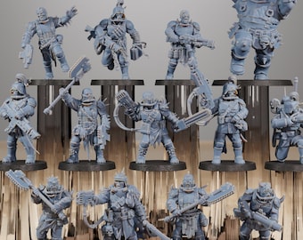 Corrupted Guards: the Forsaken - 13 Models - Station Forge - Etsy