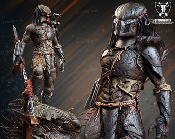 Kit Predator Jungle Hunter Hot Toys Custom 1/6 Scale Figures