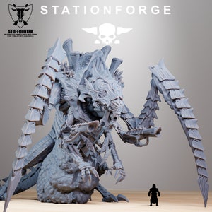 Xenarid Queen - Station Forge - Tabletop Swarm of Aliens