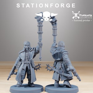 National Guard Royals - Inquisitor #5 - Station Forge - Witch Hunters Tabletop Wargaming