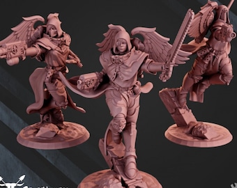 Angels of War Assembly Kit - DakkaDakka - Grimdark Tabletop Adepta Sororitas Sisters Bits
