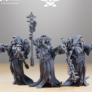 Scavenger Electro Lights (3) - Station Forge - Grimdark Tabletop Cults Mech