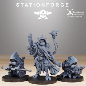 Scavenger Leader - Station Forge - Necron Tabletop Wargaming Genestealer Cults Mech