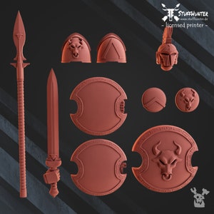 Bull Warrior Bits Set - DakkaDakka - Tabletop Wargaming Marine Sci-Fi Grimdark