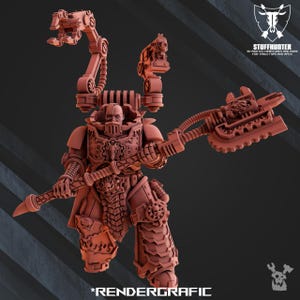 Forge Engineer - Fire Lizard Warriors - DakkaDakka - Tabletop Wargaming Bits