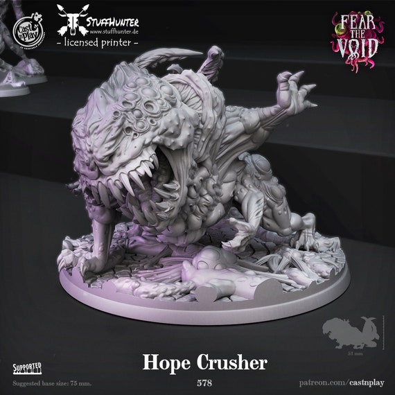 Figurine "Despoilers - Fear The Void" CastnPlay - Démon Pour D&D, JdR, Tabletop, Neuf