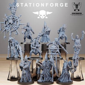 Corrupted Guard Fanatics (10) - Station Forge - 28-32 mm Tabletop Cultist