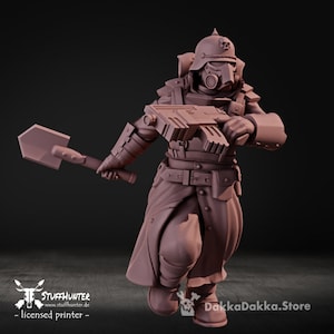 2nd Death Division - Commander - DakkaDakka - Grimdark Tabletop Corps Soldier