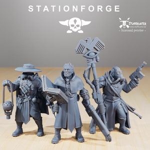 Grim Guard The Exorcists - Station Forge - Human Soldier Grimdark Tabletop Korps Infantry