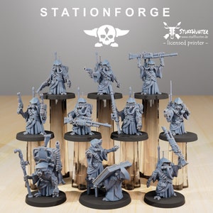 Scavenger Junkards - Station Forge - Necron Grimdark Tabletop Genestealer Cults Mech