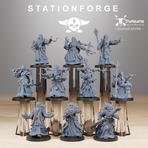 Scavenger Forager Preachers - Station Forge - Tabletop Wargaming Cults Mech