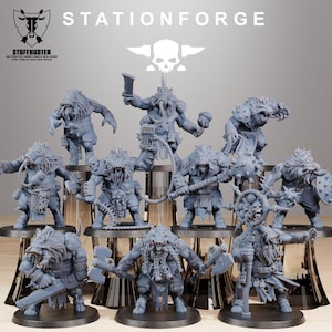 Corrupted Beasts (10) - Station Forge - Tabletop Beastmen Grimdark