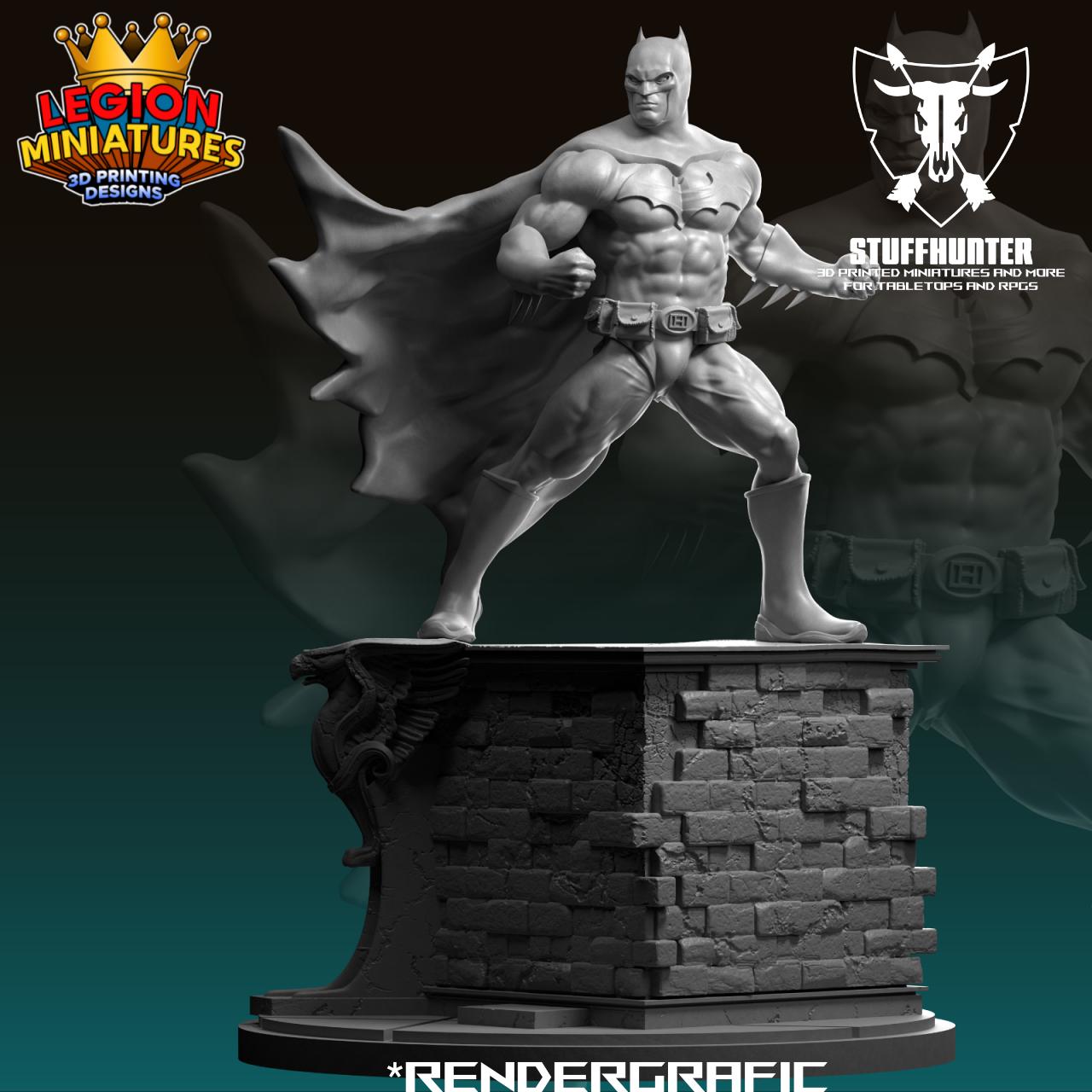 Miniature Hal - DC - Légion Miniatures (adaptée Marvel Crisis - 40mm) - Neuf - Art Fan - Fabriqué En Allemagne