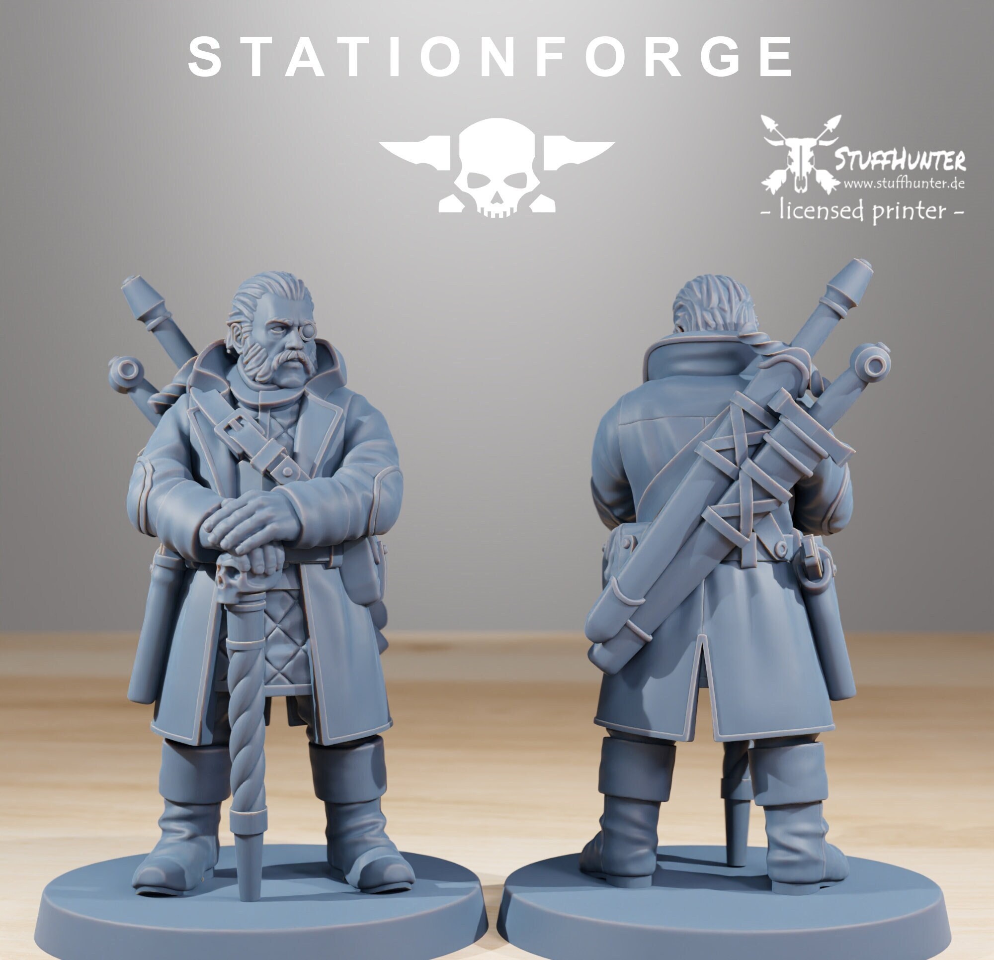 National Guard Royals - Inquisitor #4 - Station Forge - Witch Hunters Tabletop Wargaming