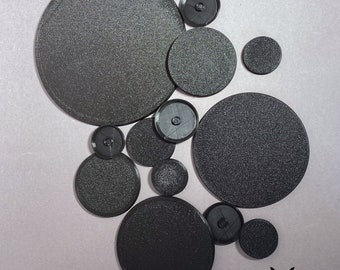 Tabletop Bases Round 20 25 27 28 30 32 35 40 50 55 60 65 70 80 90 100 120 130 mm