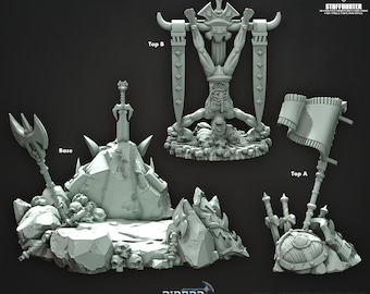 Doomed Field Terrain - Riders of Doom - CastnPlay - Chaos Knight Darkness Slaves