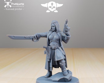 Grim Guard The Duchess HQ - Station Forge - Female Grimdark Tabletop Corps