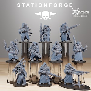 Scavenger Hunters (10) - Station Forge - Grimdark Tabletop Mech Cults