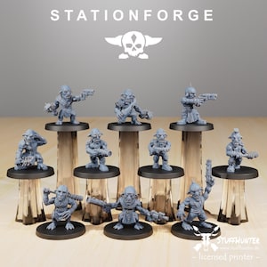 Orkaz Goblins - Station Forge - Space Orks Greenskins Wargaming Scifi