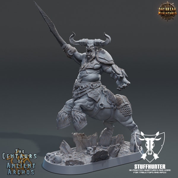 Centaurs of Ancient Archos - Histram Brawler - 32mm Centaur Tabletop Wargaming